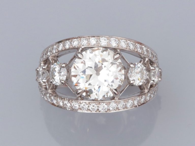 bague diamant 3,02 carat 15000€ en 2021