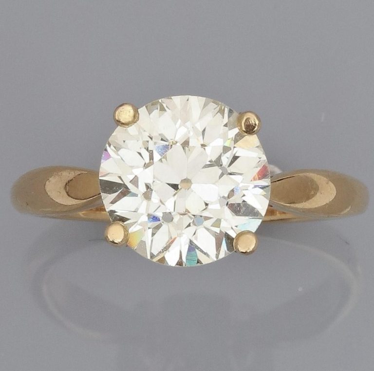 bague diamant 3,84 15900€ en 2018