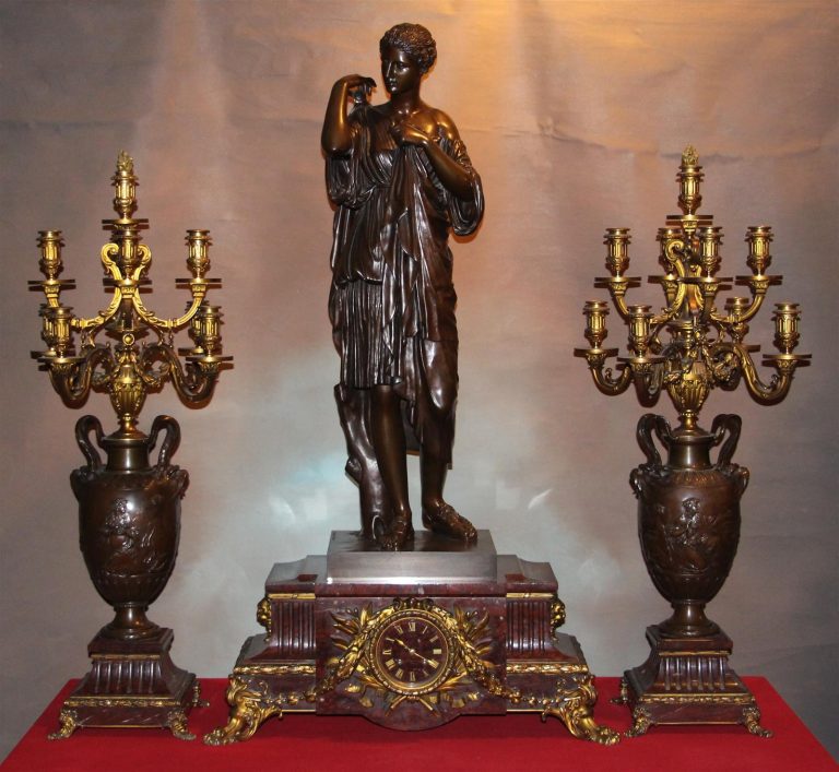 ferdinand barbedienne garniture 18200€ en 2016