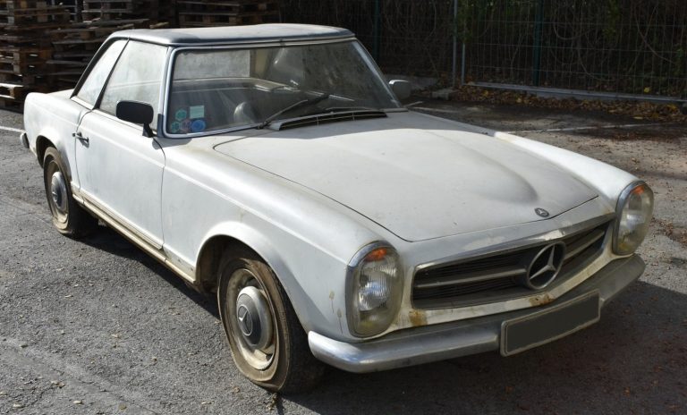 mb 230sl pagode 30200€ en 2020